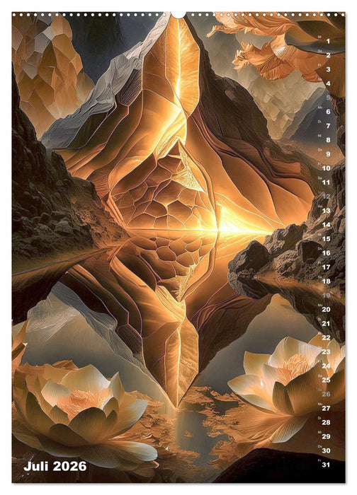 Surrealistische Traumwelt (CALVENDO Premium Wandkalender 2026)