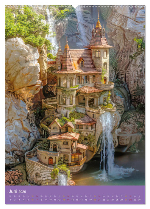 Märchenschlösser - Bezaubernde Schlossburgen (CALVENDO Wandkalender 2026)