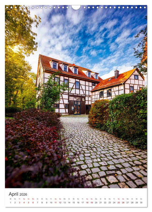 Erfurt - Die romantische Altstadt (CALVENDO Wandkalender 2026)