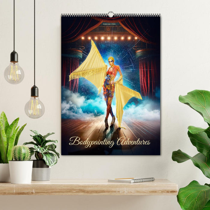 Bodypainting Adventures (CALVENDO Wandkalender 2026)