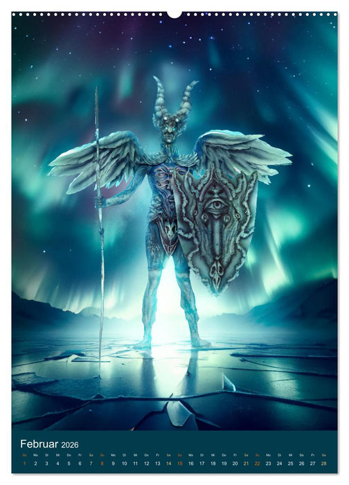 Bodypainting Adventures (CALVENDO Wandkalender 2026)