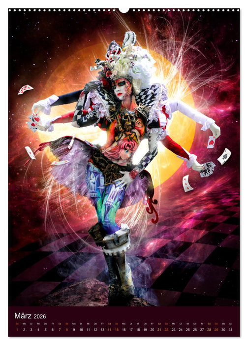 Bodypainting Adventures (CALVENDO Wandkalender 2026)