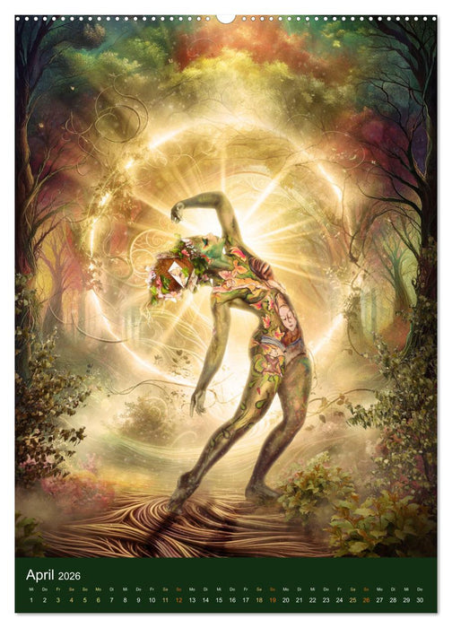 Bodypainting Adventures (CALVENDO Wandkalender 2026)