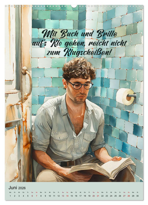 Klosprüche (CALVENDO Wandkalender 2026)