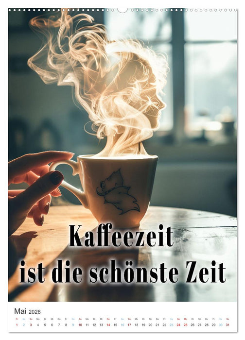 Kaffeegenuss für die Seele (CALVENDO Wandkalender 2026)