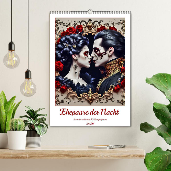 Ehepaare der Nacht (CALVENDO Wandkalender 2026)