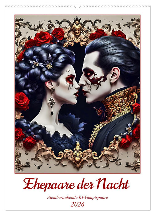 Ehepaare der Nacht (CALVENDO Wandkalender 2026)