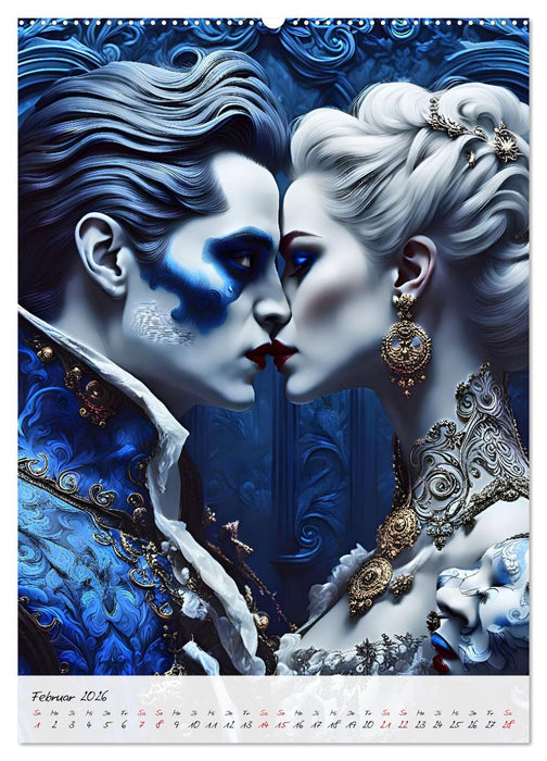 Ehepaare der Nacht (CALVENDO Wandkalender 2026)