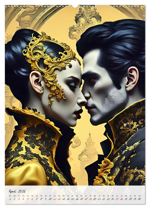 Ehepaare der Nacht (CALVENDO Wandkalender 2026)