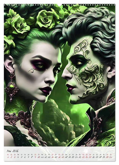 Ehepaare der Nacht (CALVENDO Wandkalender 2026)