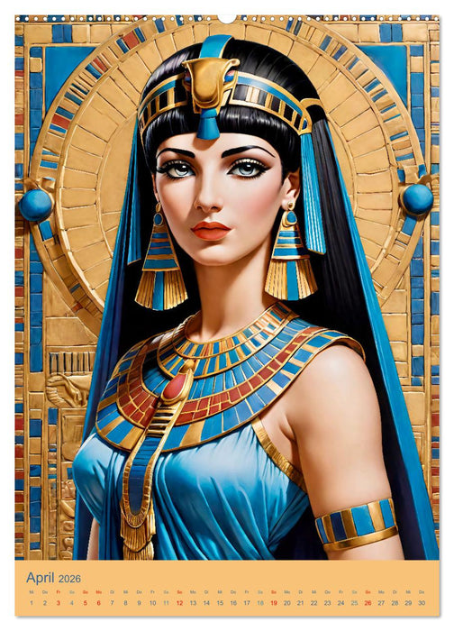 Kleopatra (CALVENDO Premium Wandkalender 2026)