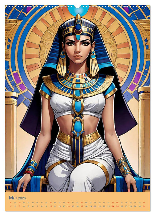 Kleopatra (CALVENDO Premium Wandkalender 2026)