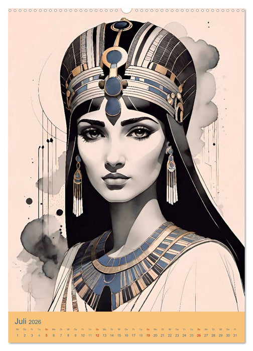 Kleopatra (CALVENDO Premium Wandkalender 2026)