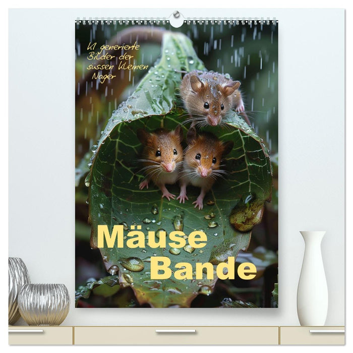 Mäusebande (CALVENDO Premium Wandkalender 2026)