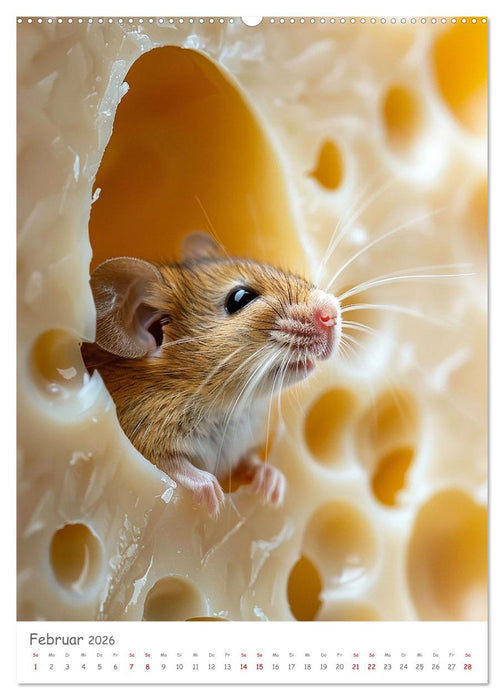 Mäusebande (CALVENDO Premium Wandkalender 2026)