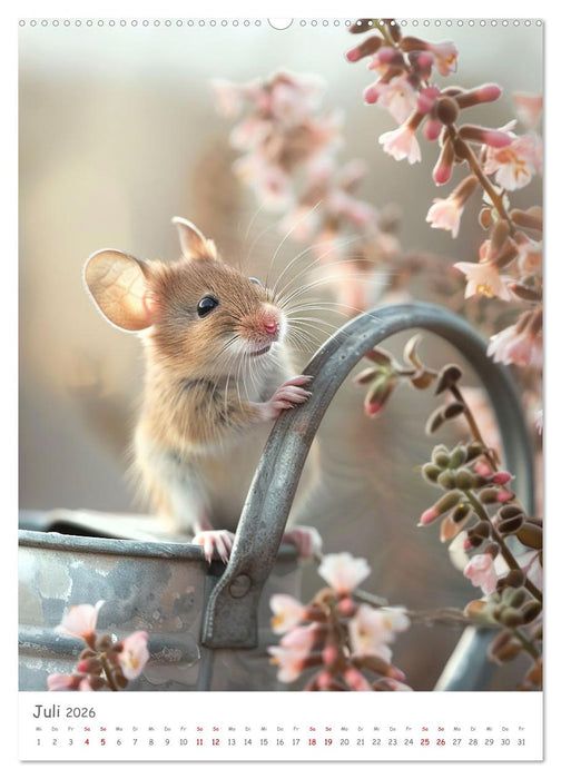 Mäusebande (CALVENDO Premium Wandkalender 2026)