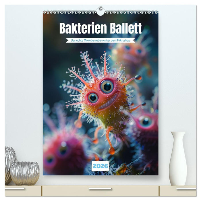 Bakterien Ballett (CALVENDO Premium Wandkalender 2026)