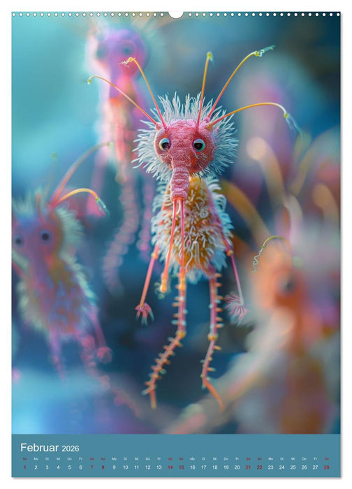 Bakterien Ballett (CALVENDO Premium Wandkalender 2026)