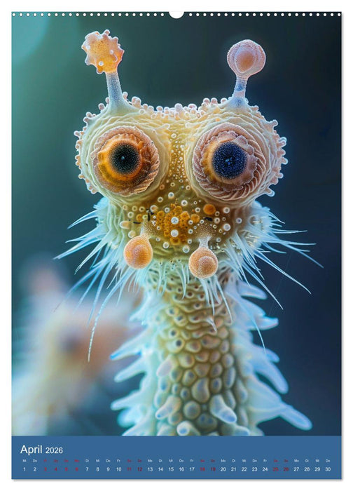 Bakterien Ballett (CALVENDO Premium Wandkalender 2026)
