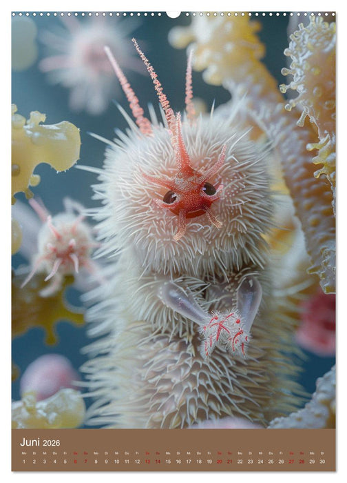 Bakterien Ballett (CALVENDO Premium Wandkalender 2026)