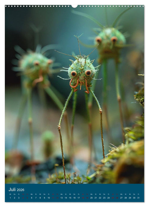 Bakterien Ballett (CALVENDO Premium Wandkalender 2026)