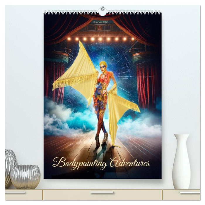 Bodypainting Adventures (CALVENDO Premium Wandkalender 2026)
