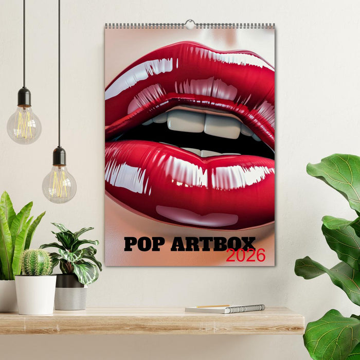 Pop Artbox (CALVENDO Wandkalender 2026)