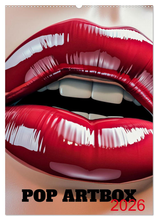 Pop Artbox (CALVENDO Wandkalender 2026)