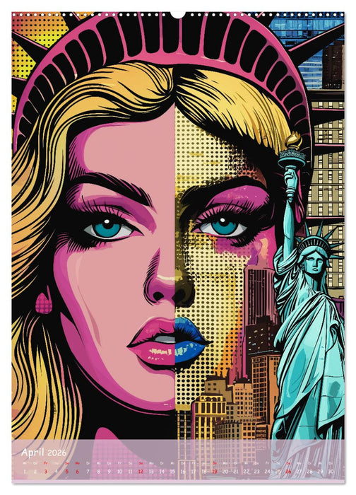 Pop Artbox (CALVENDO Wandkalender 2026)