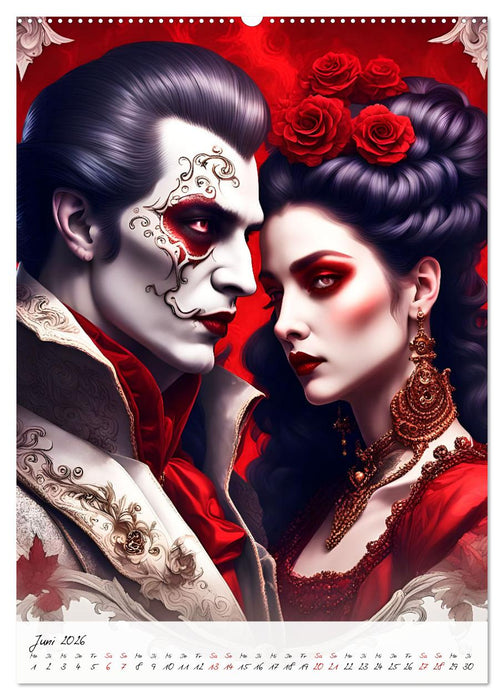 Ehepaare der Nacht (CALVENDO Premium Wandkalender 2026)