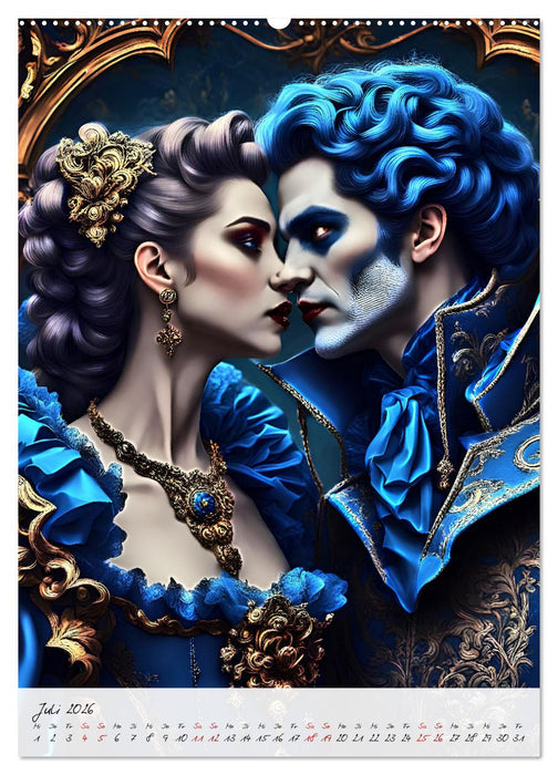 Ehepaare der Nacht (CALVENDO Premium Wandkalender 2026)