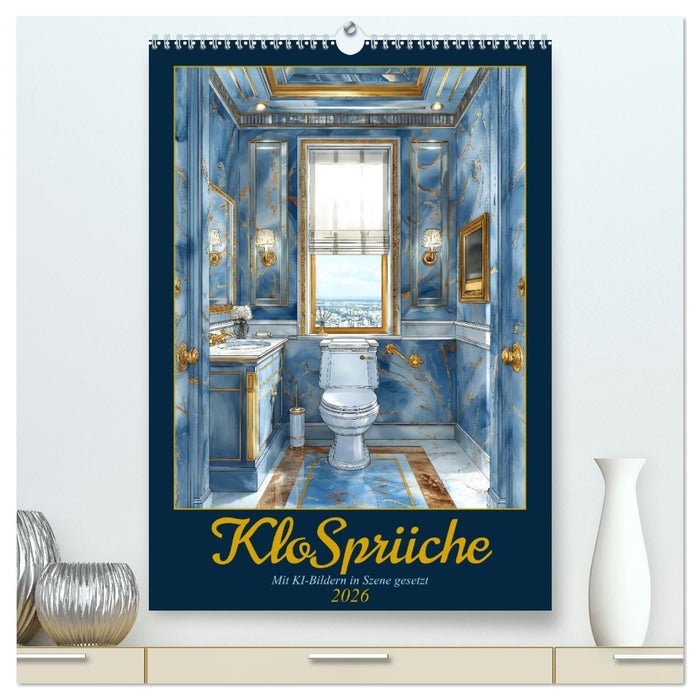 Klosprüche (CALVENDO Premium Wandkalender 2026)