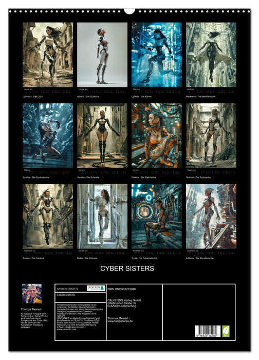 CYBER SISTERS (CALVENDO Wandkalender 2026)