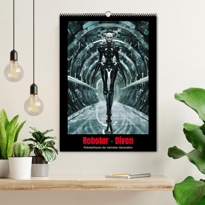 Roboter - Diven (CALVENDO Wandkalender 2026)