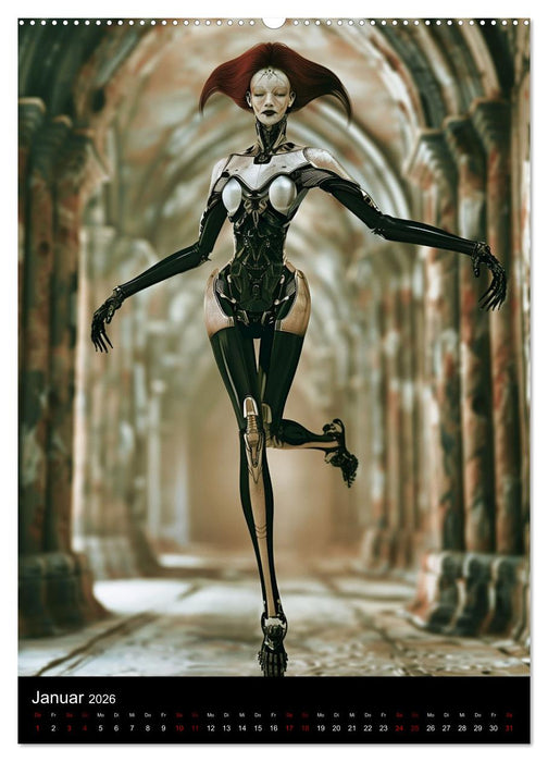 Roboter - Diven (CALVENDO Wandkalender 2026)