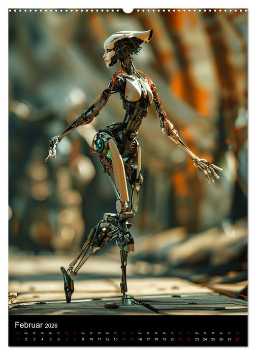 Roboter - Diven (CALVENDO Wandkalender 2026)