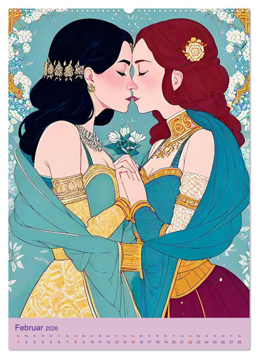 Frauen lieben Frauen (CALVENDO Premium Wandkalender 2026)
