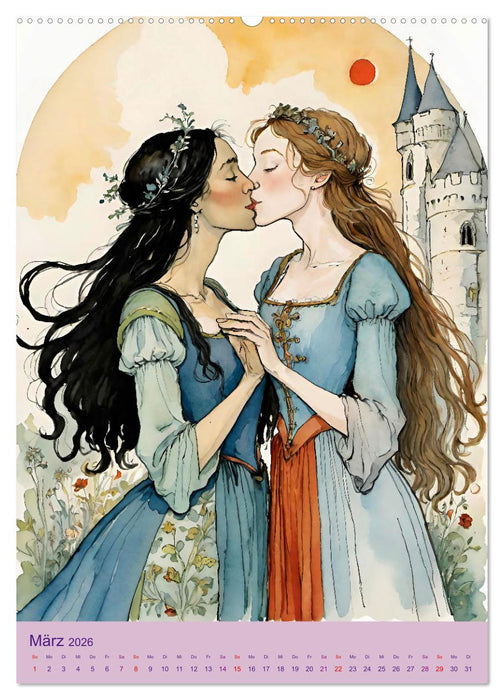Frauen lieben Frauen (CALVENDO Premium Wandkalender 2026)