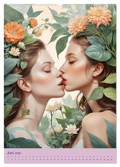 Frauen lieben Frauen (CALVENDO Premium Wandkalender 2026)
