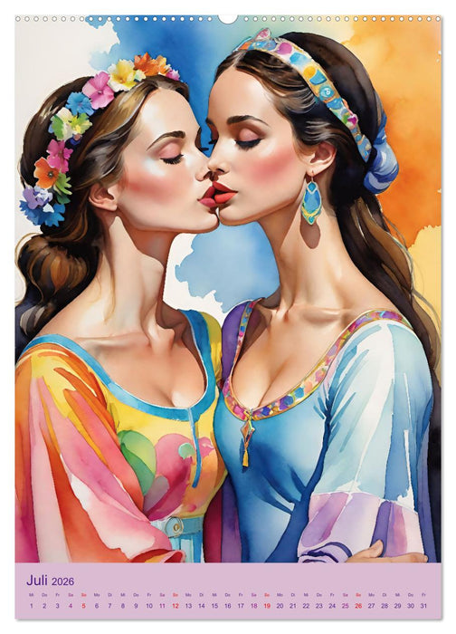 Frauen lieben Frauen (CALVENDO Premium Wandkalender 2026)