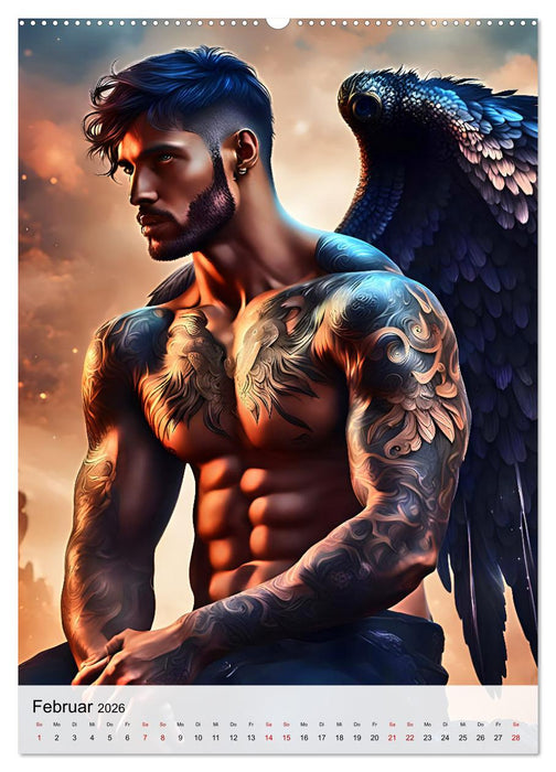 Himmlische Hüter (CALVENDO Premium Wandkalender 2026)