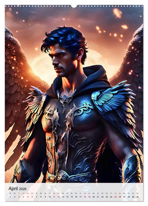 Himmlische Hüter (CALVENDO Premium Wandkalender 2026)