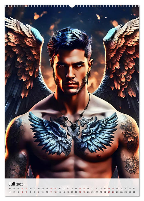 Himmlische Hüter (CALVENDO Premium Wandkalender 2026)