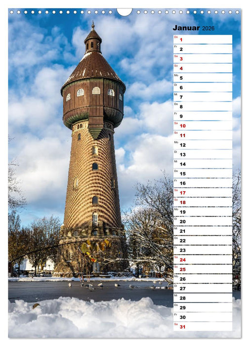 Westküste - Zwischen St. Peter Ording, Büsum und Elbe (CALVENDO Wandkalender 2026)