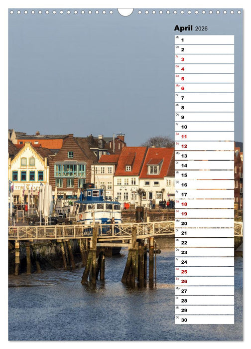 Westküste - Zwischen St. Peter Ording, Büsum und Elbe (CALVENDO Wandkalender 2026)