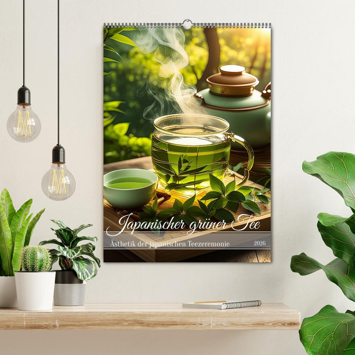 Japanischer grüner Tee (CALVENDO Wandkalender 2026)