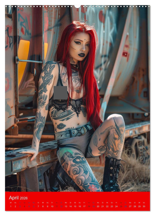 RED HAIR - Cyberladys (CALVENDO Wandkalender 2026)