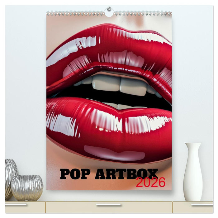 Pop Artbox (CALVENDO Premium Wandkalender 2026)