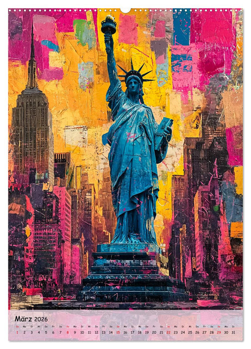 Pop Artbox (CALVENDO Premium Wandkalender 2026)