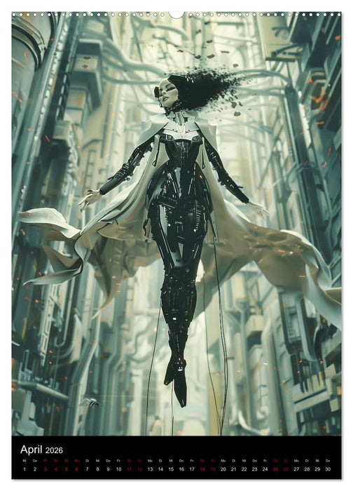 CYBER SISTERS (CALVENDO Premium Wandkalender 2026)